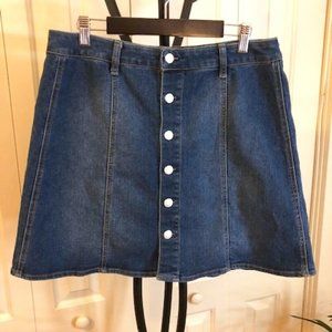 Mossimo Denim Skirt Size 14